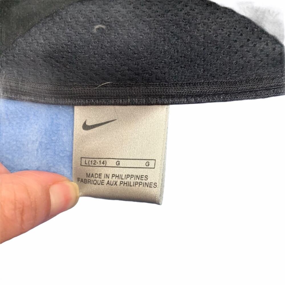 Nike Blue Fleece Lined Zip Up Jacket - Picture 3 of 6
